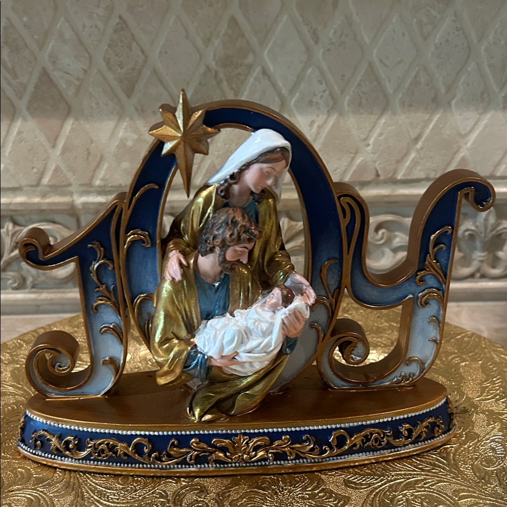 NEW Roman, Inc. JOY Nativity Scene
